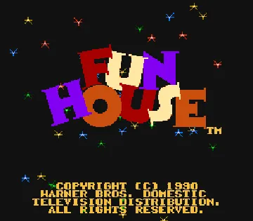 Fun House (USA) screen shot title